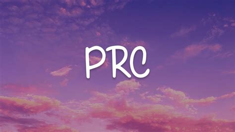 PRC Lyrics .